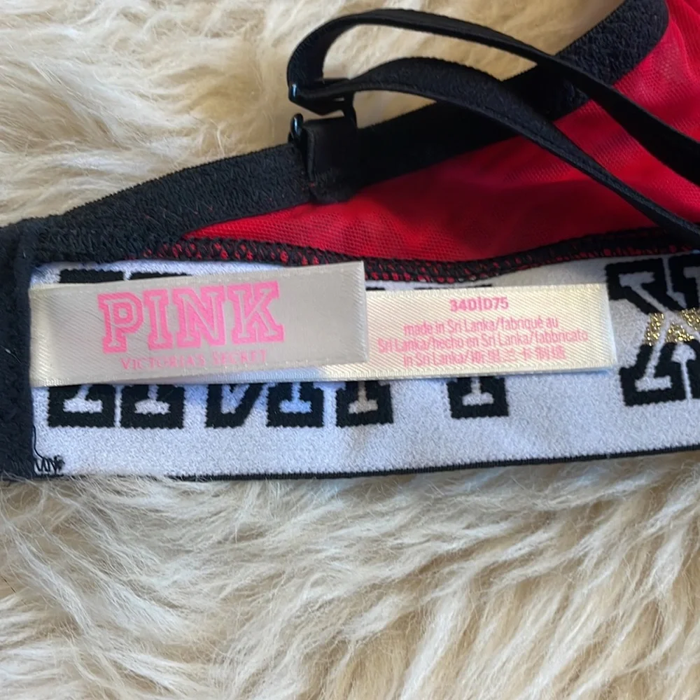 Victoria Secret “PINK” Plaid Bra